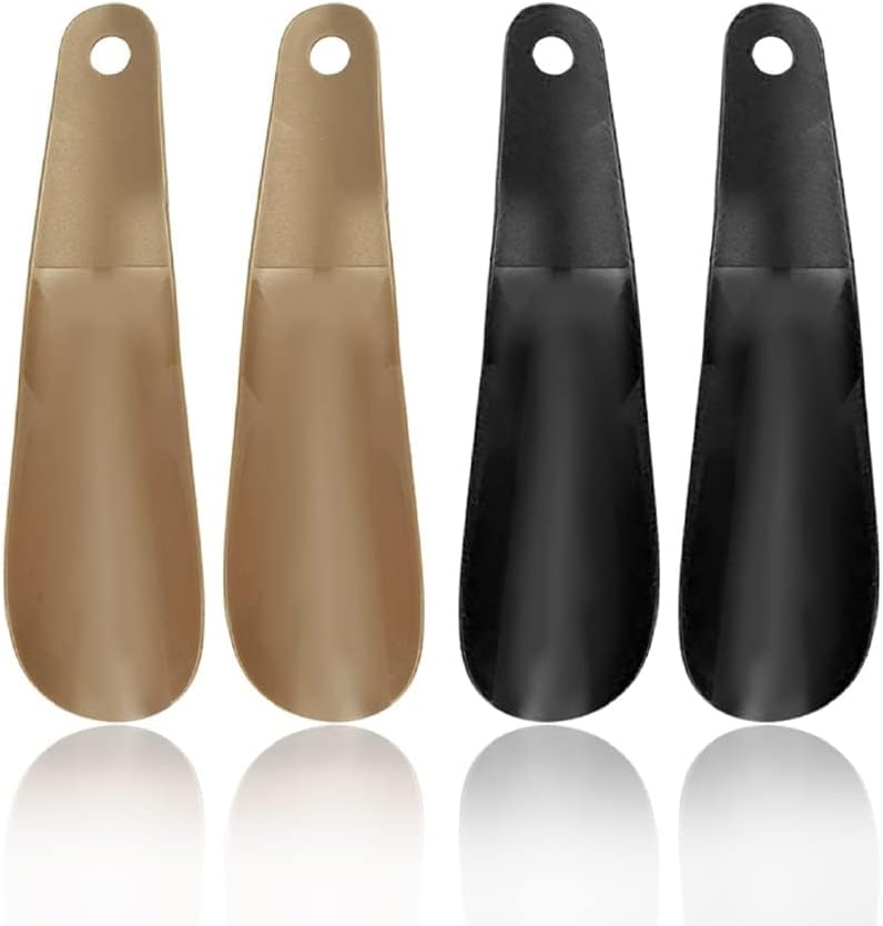 SKYPIA Plastic Shoe Horn Travel Shoe Helpers Travel Shoe Horn for Men and Senior Plastic Shoe Horns for Men - Image 1